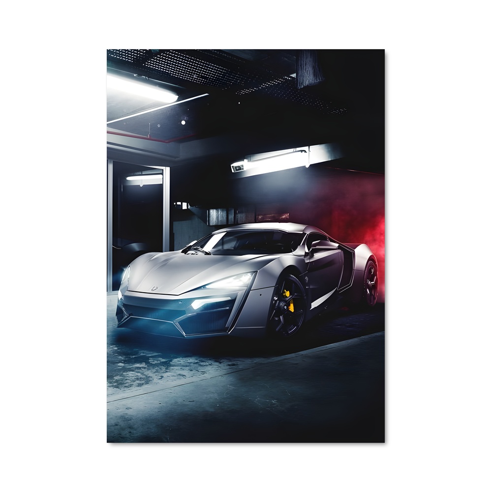 Poster magnifique Lykan Hypersport